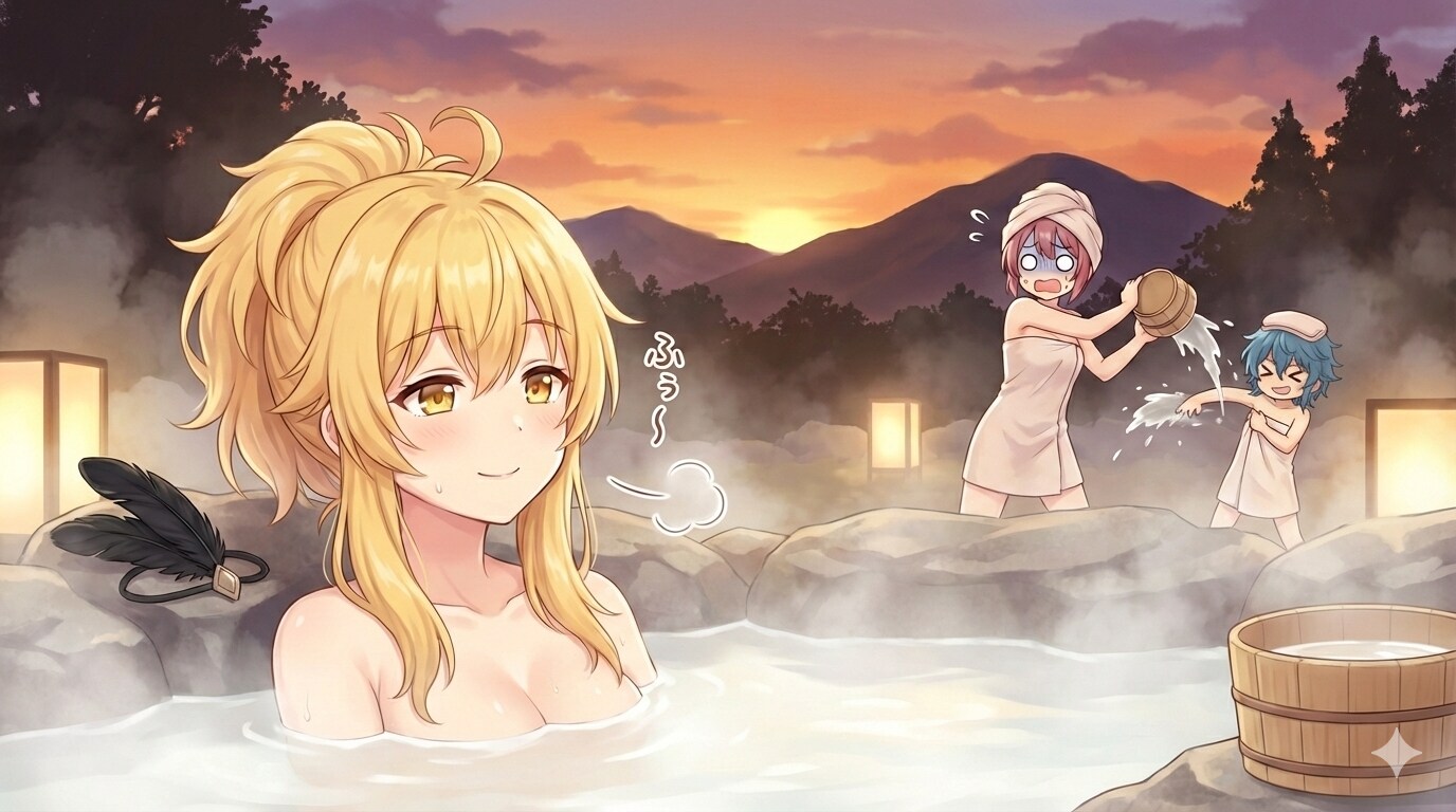 ゆったりたっぷりのんびり