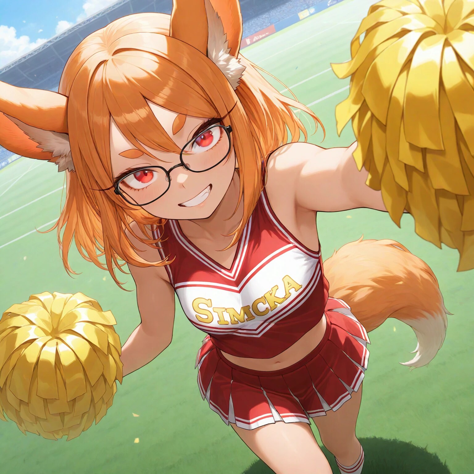 チアリーダー稲守あやか