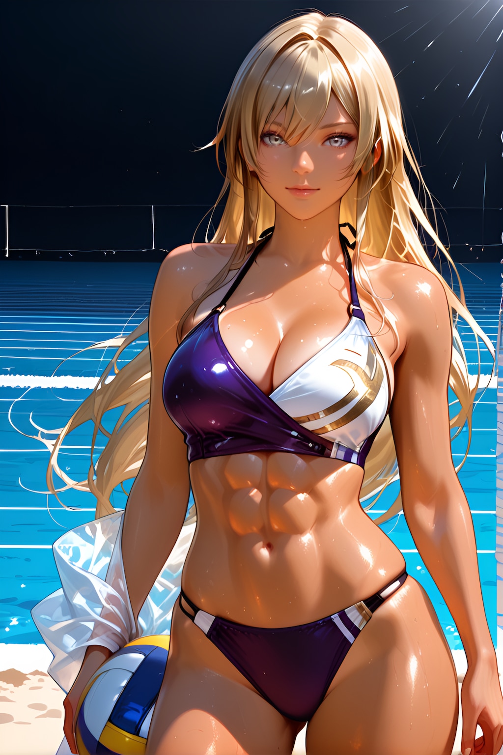 堀田 成美 水着 ビーチバレー