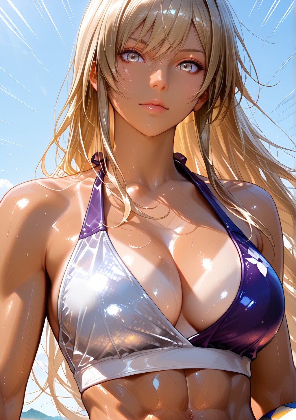 堀田 成美 水着 ビーチバレー