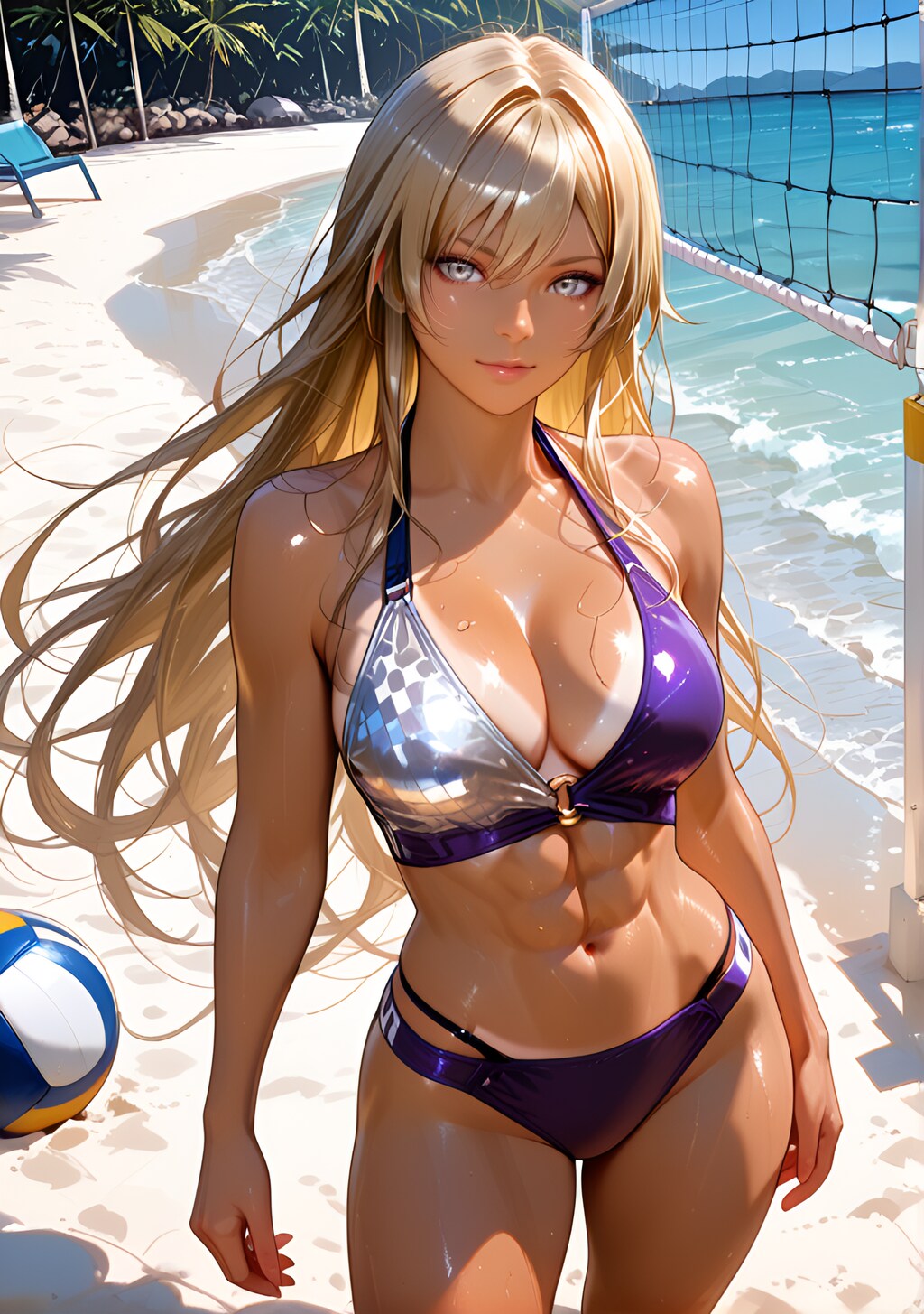 堀田 成美 水着 ビーチバレー