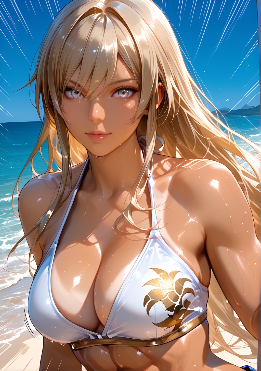 堀田 成美 水着 ビーチバレー