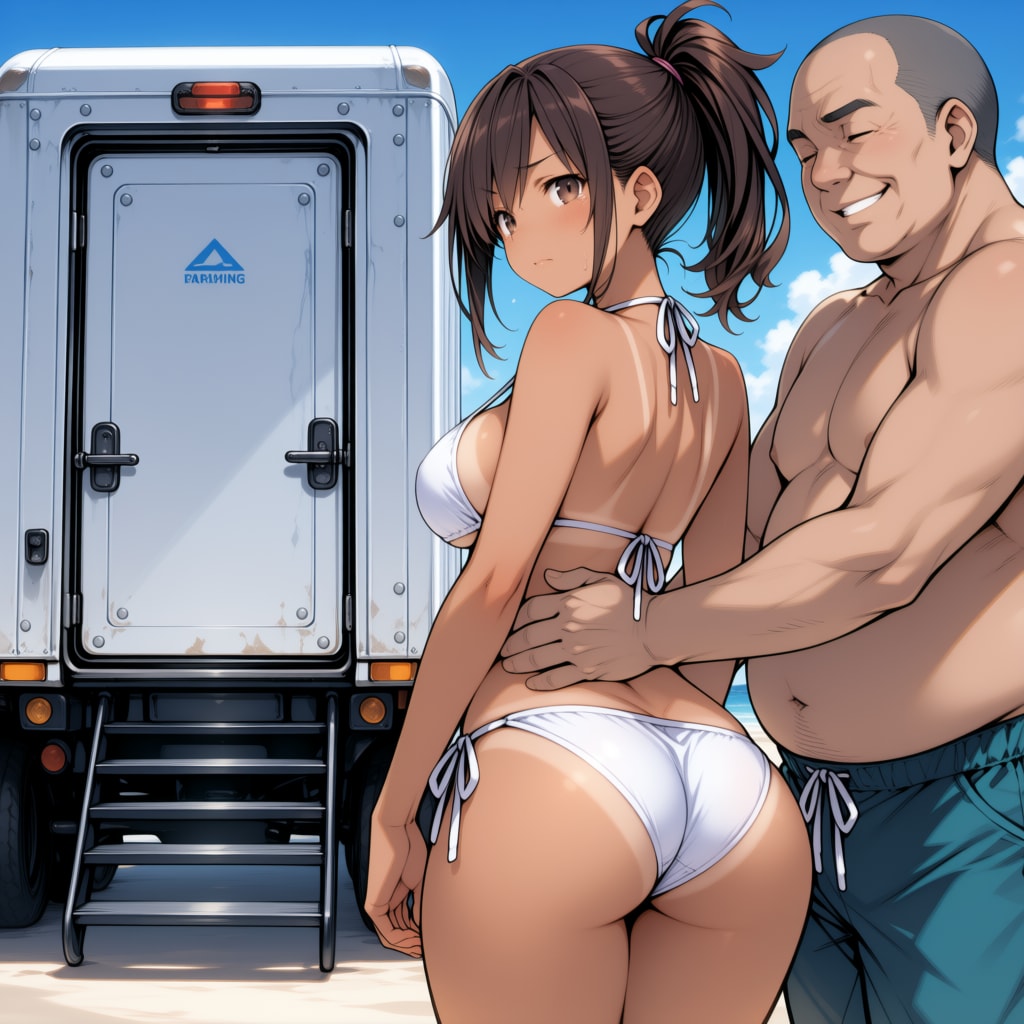 「さあ、さあ、涼しいところに行きましょう」