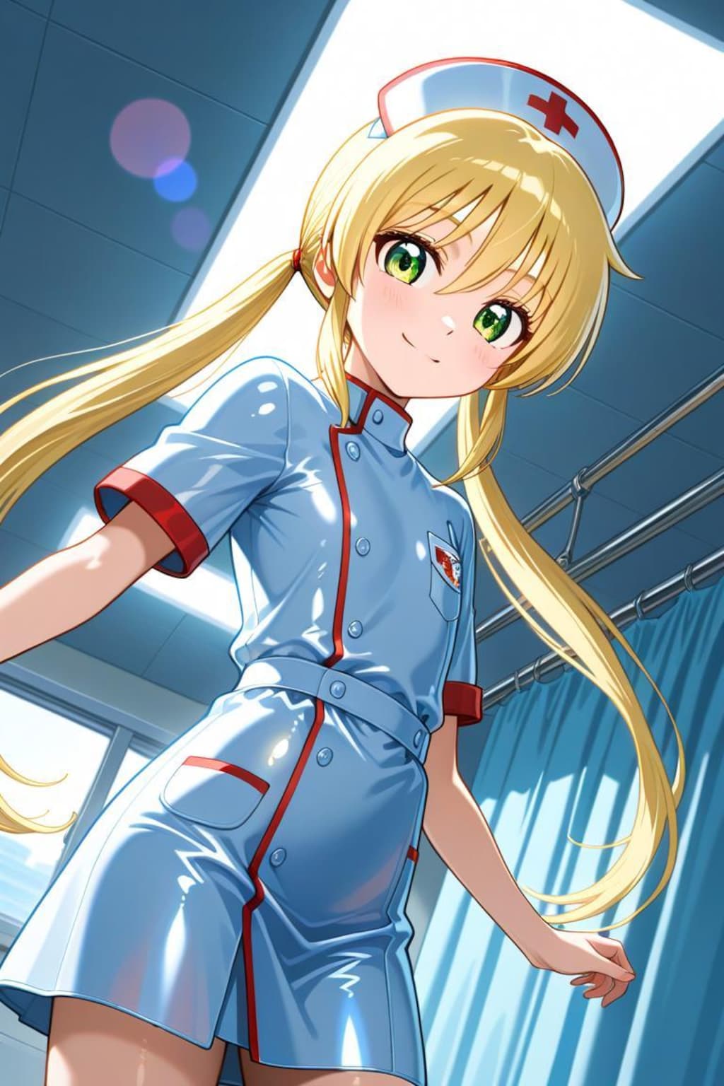 ハヤテのごとく　三千院ナギ　ナース服