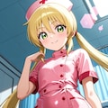 ハヤテのごとく　三千院ナギ　ナース服 7枚目