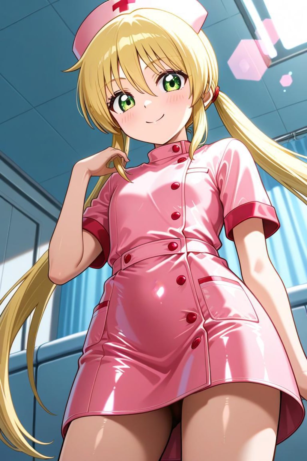 ハヤテのごとく　三千院ナギ　ナース服