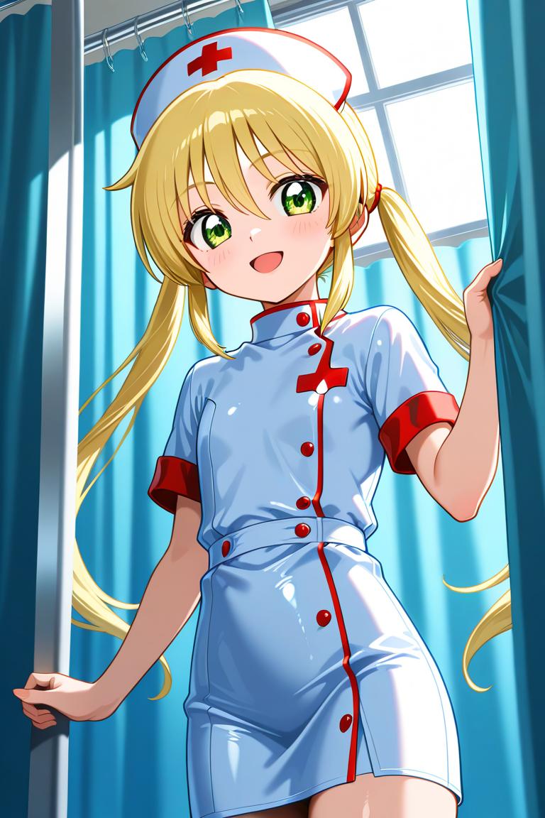 ハヤテのごとく　三千院ナギ　ナース服