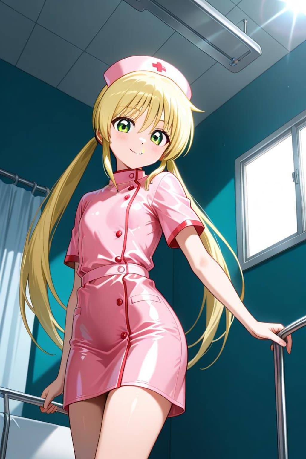 ハヤテのごとく　三千院ナギ　ナース服