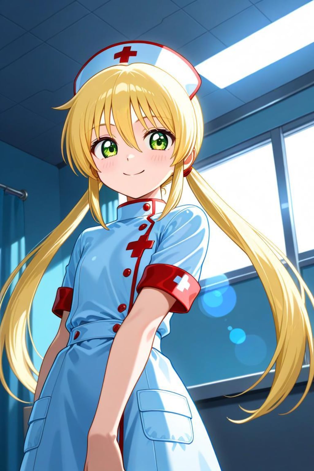 ハヤテのごとく　三千院ナギ　ナース服