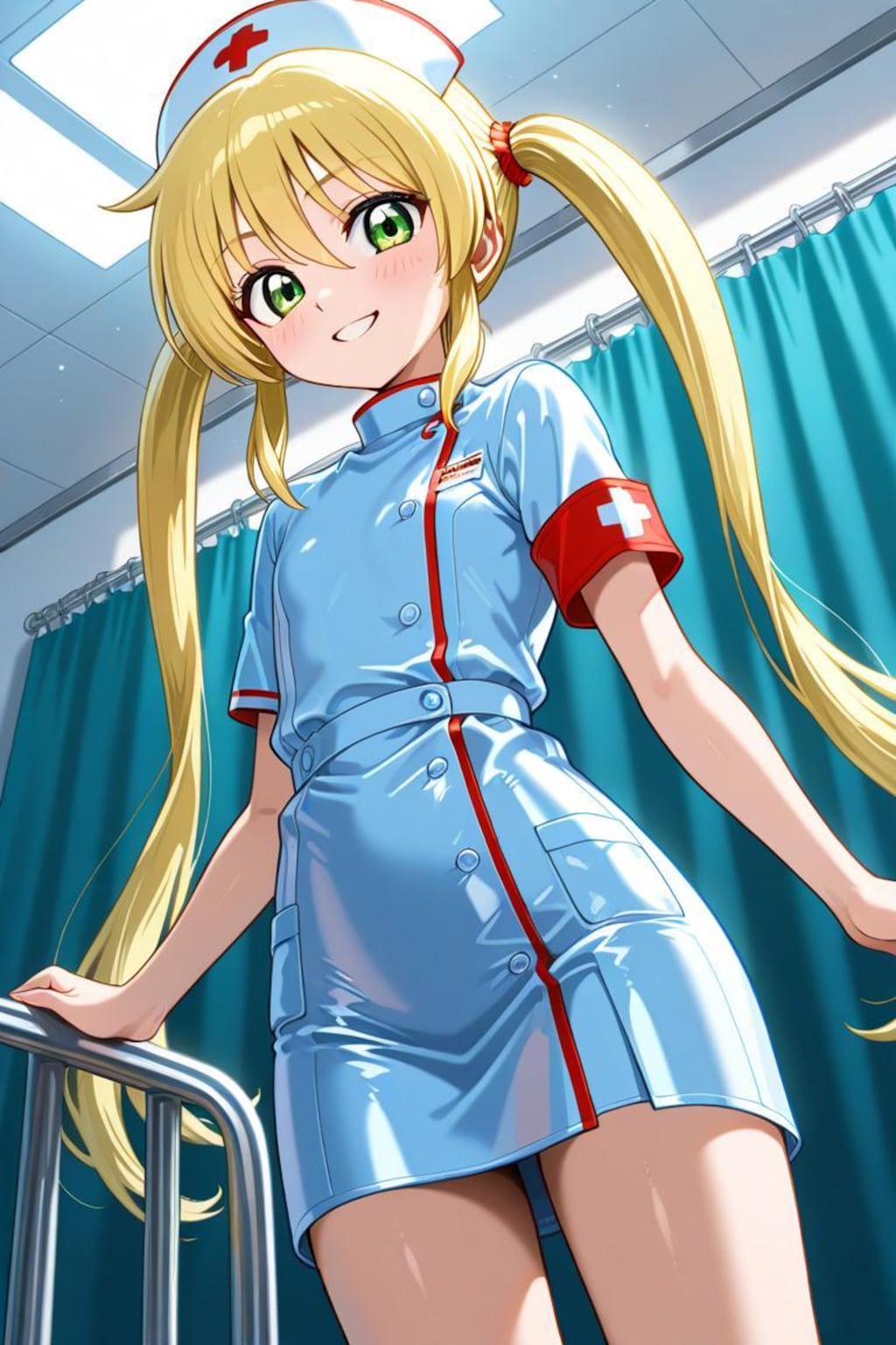 ハヤテのごとく　三千院ナギ　ナース服