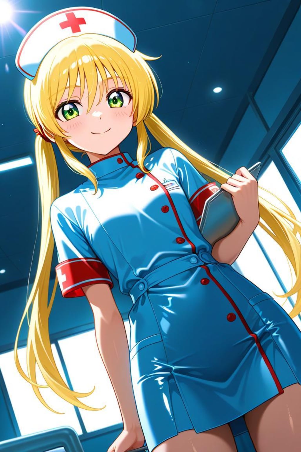 ハヤテのごとく　三千院ナギ　ナース服