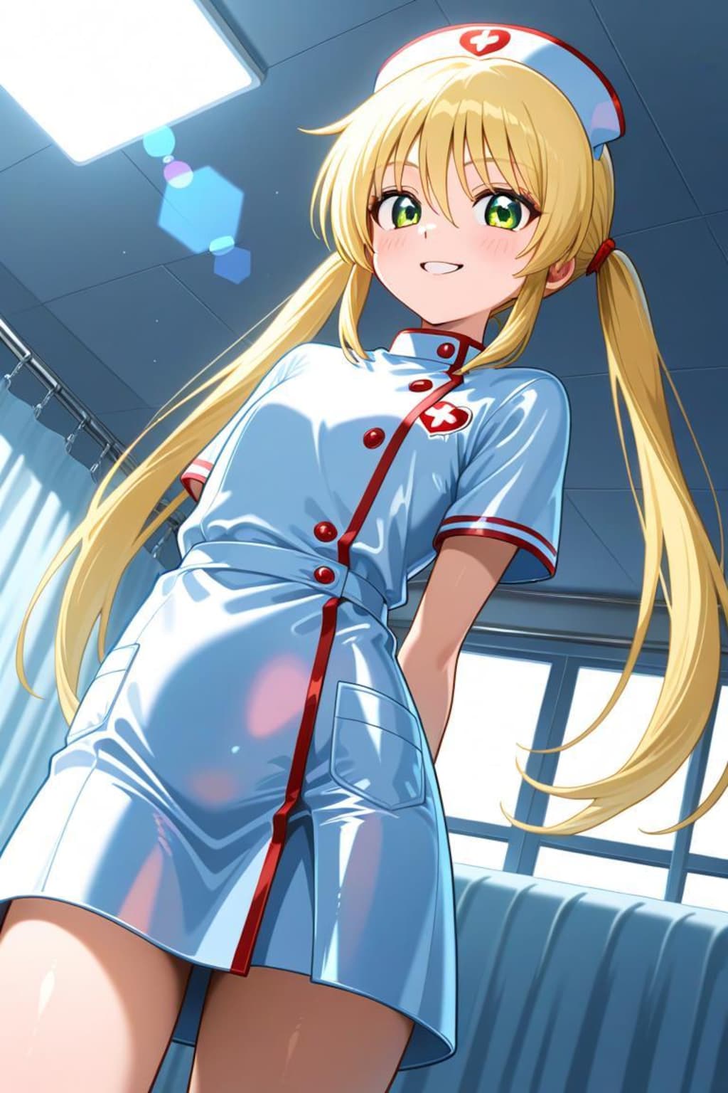 ハヤテのごとく　三千院ナギ　ナース服
