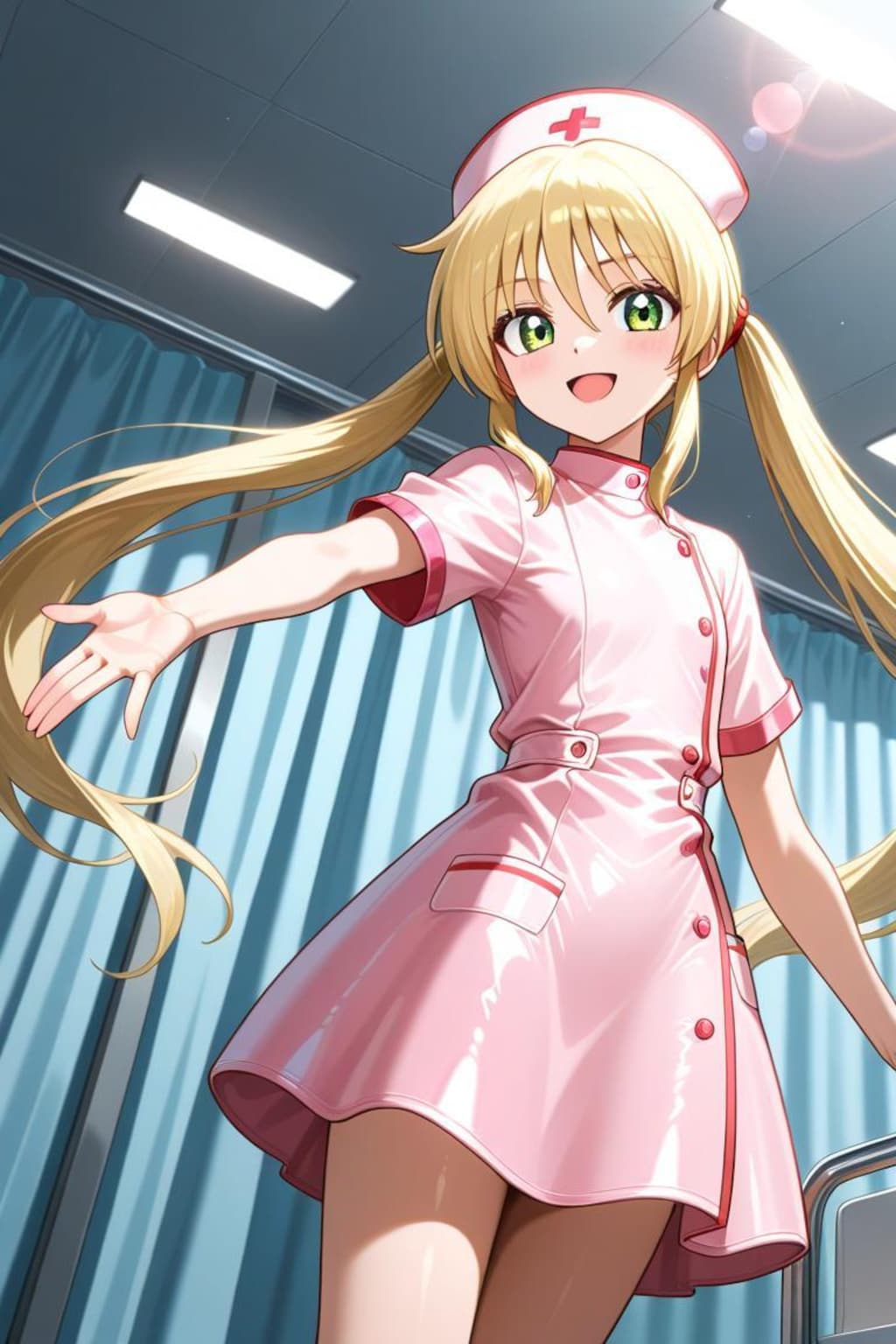 ハヤテのごとく　三千院ナギ　ナース服