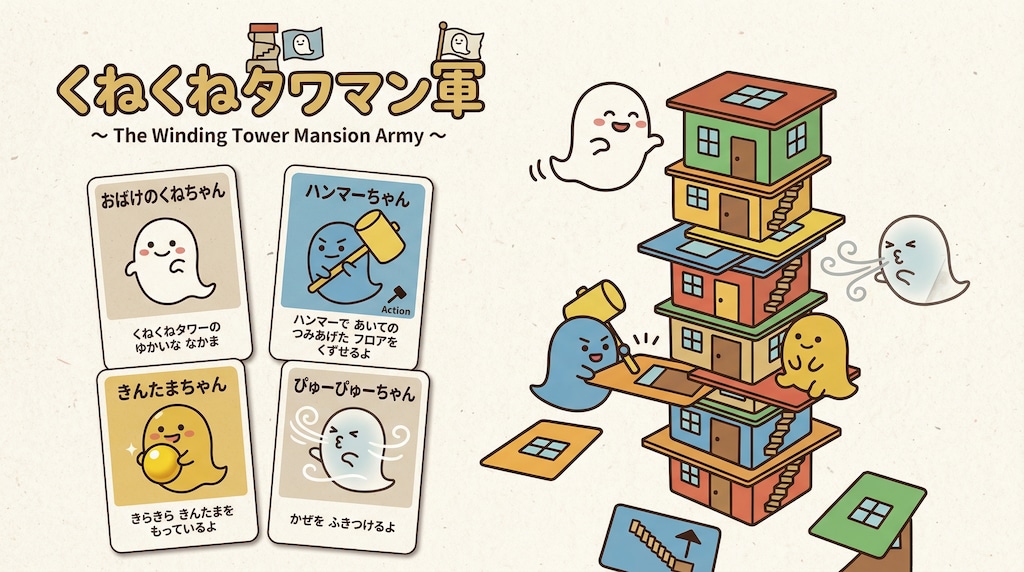 くねくねタワマン軍ゲーム