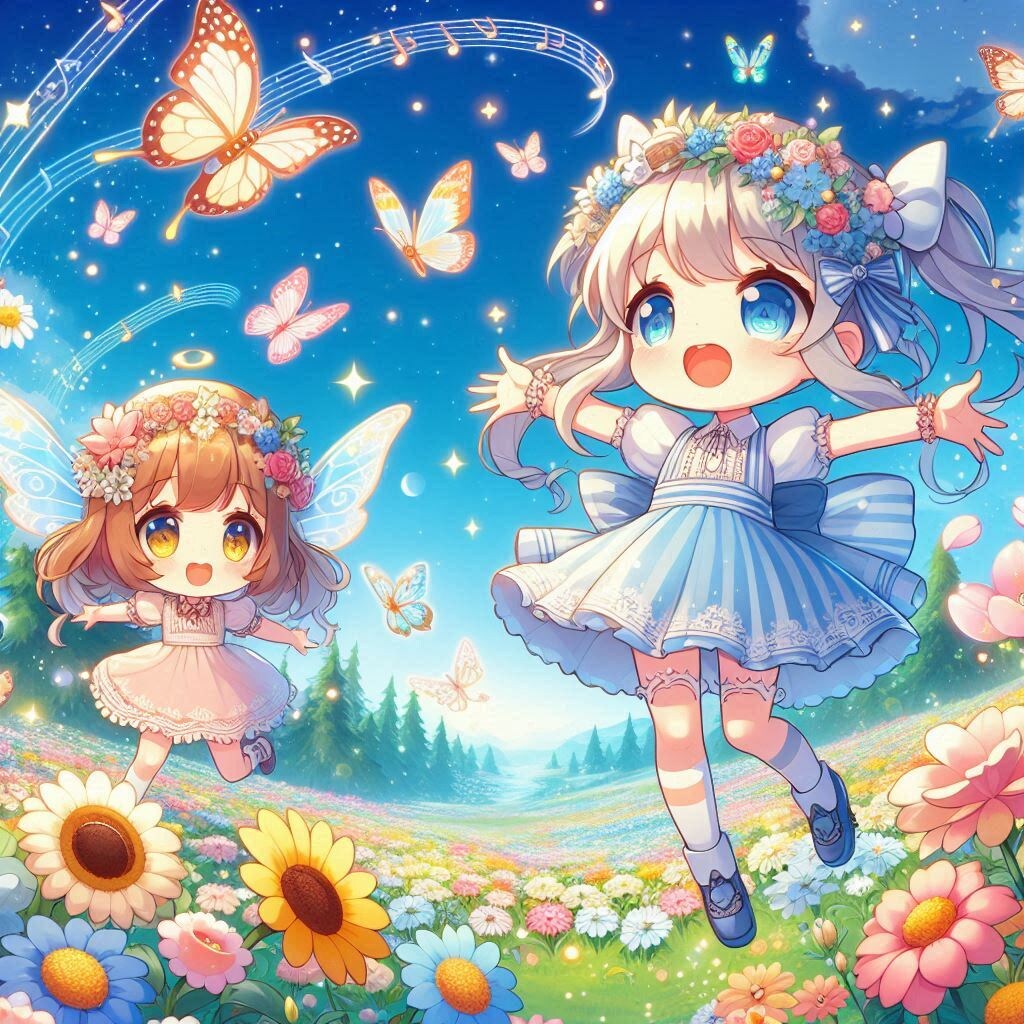 蝶の妖精ちゃん