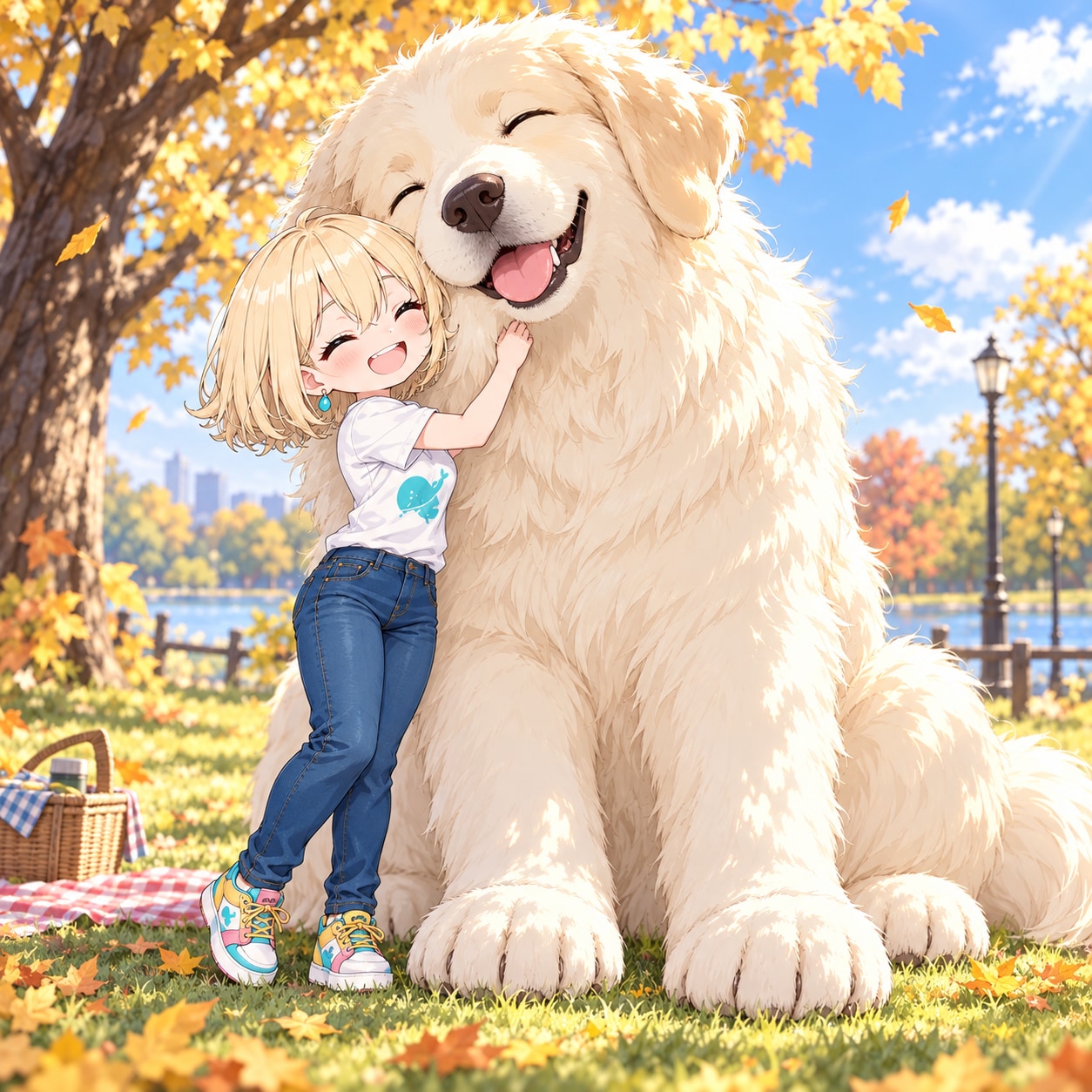 もふもふが、大きすぎるよ！ | の人気AIイラスト・グラビア