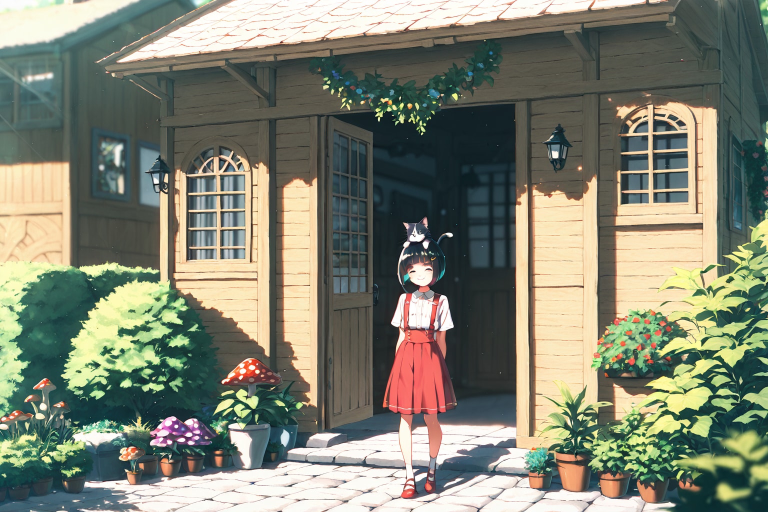 イベントは終わったけど【妖怪の花子さん】　　　　　（QILIN） | の人気AIイラスト・グラビア