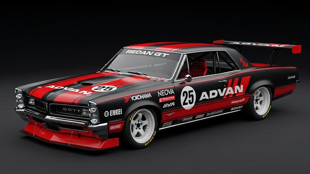 アドバンポンティアックGTOレーシングカー