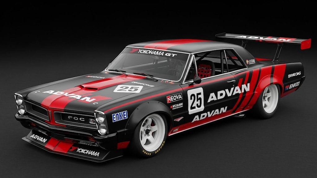 アドバンポンティアックGTOレーシングカー