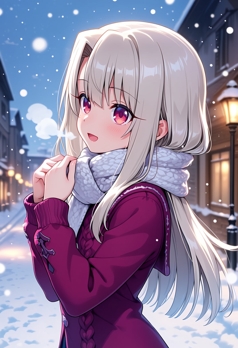 雪夜の待ち合わせ