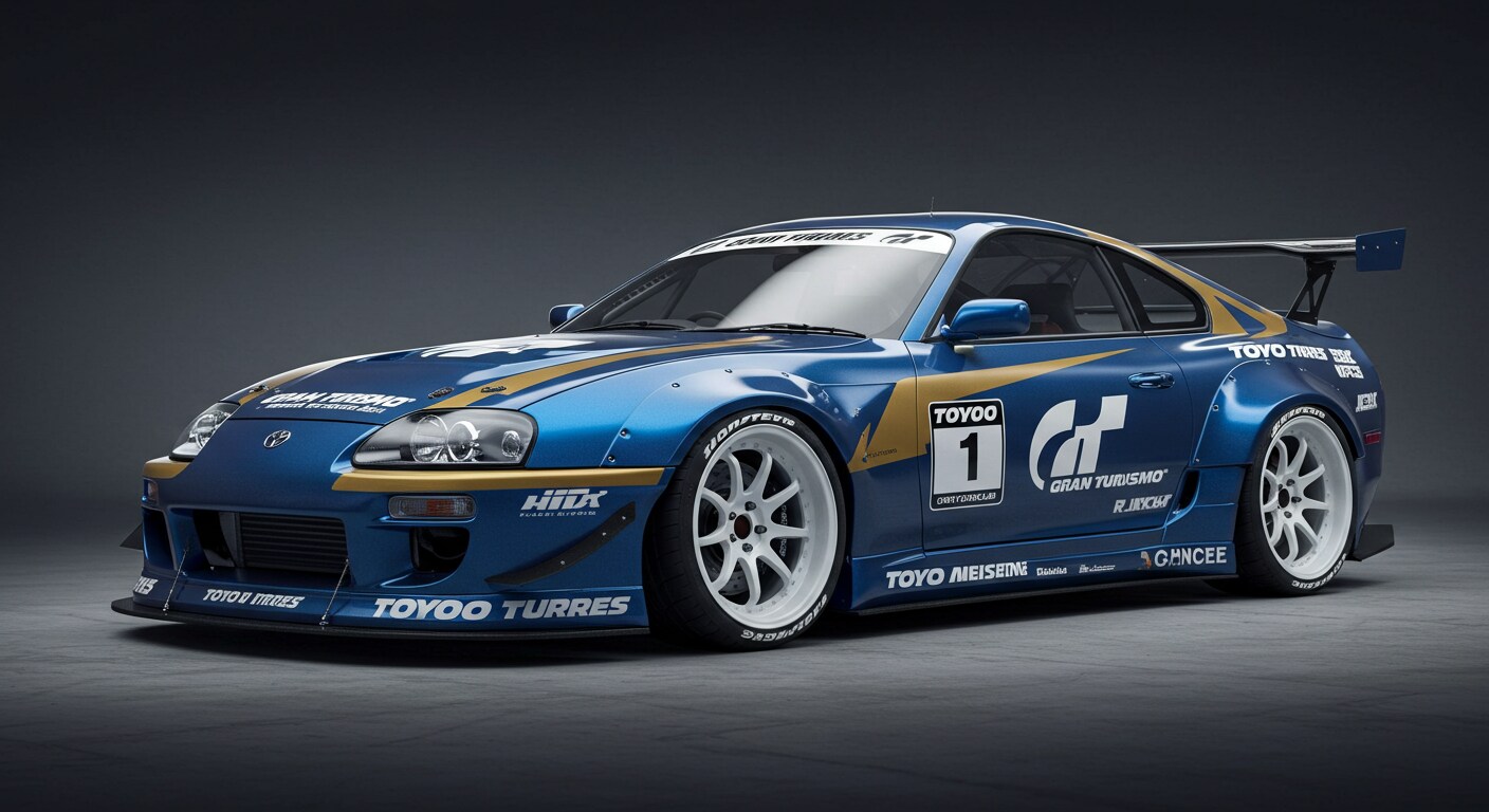 トーヨータイヤスープラのドリ車 | の人気AIイラスト・グラビア