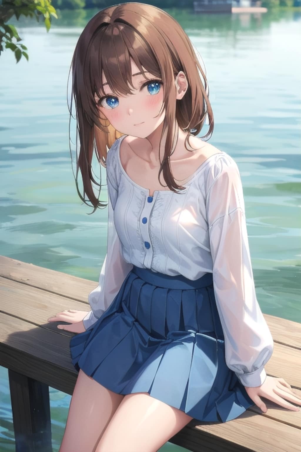 湖畔のひととき