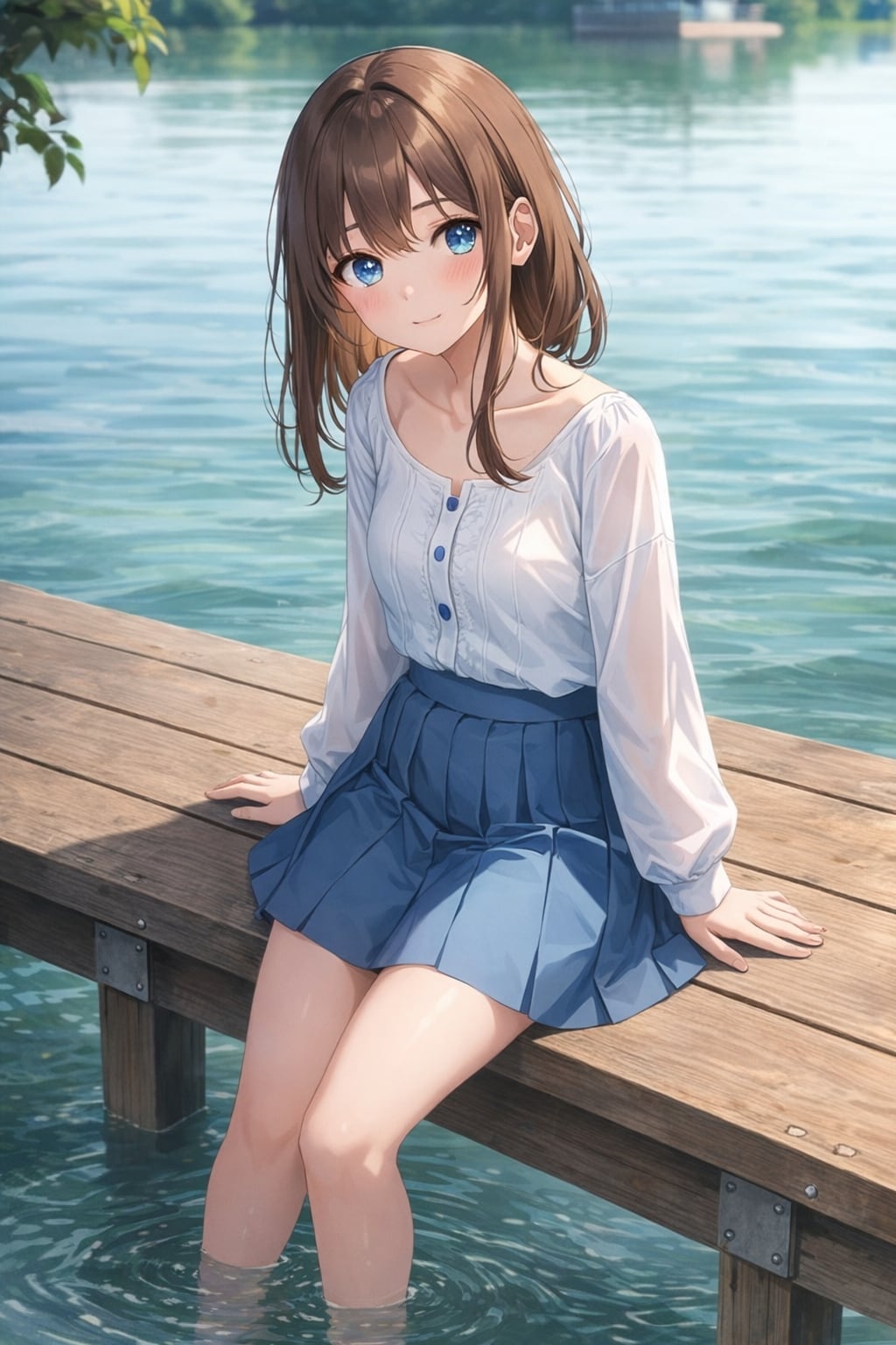 湖畔のひととき