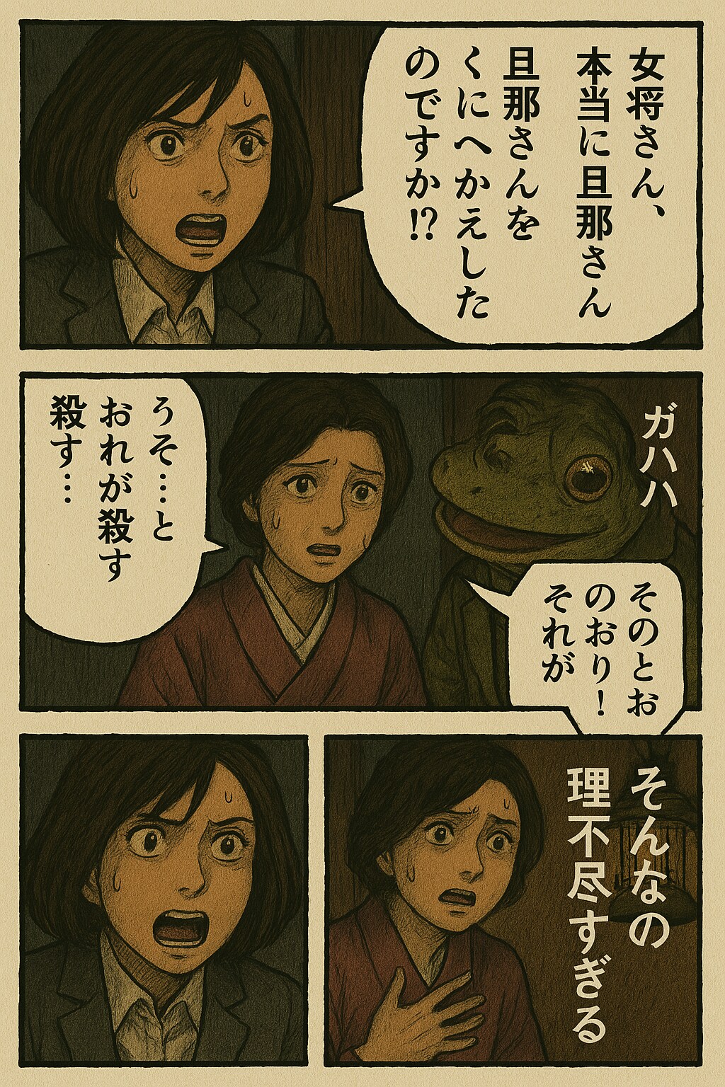 火曜サスペンスでくにへかえそうとしたら