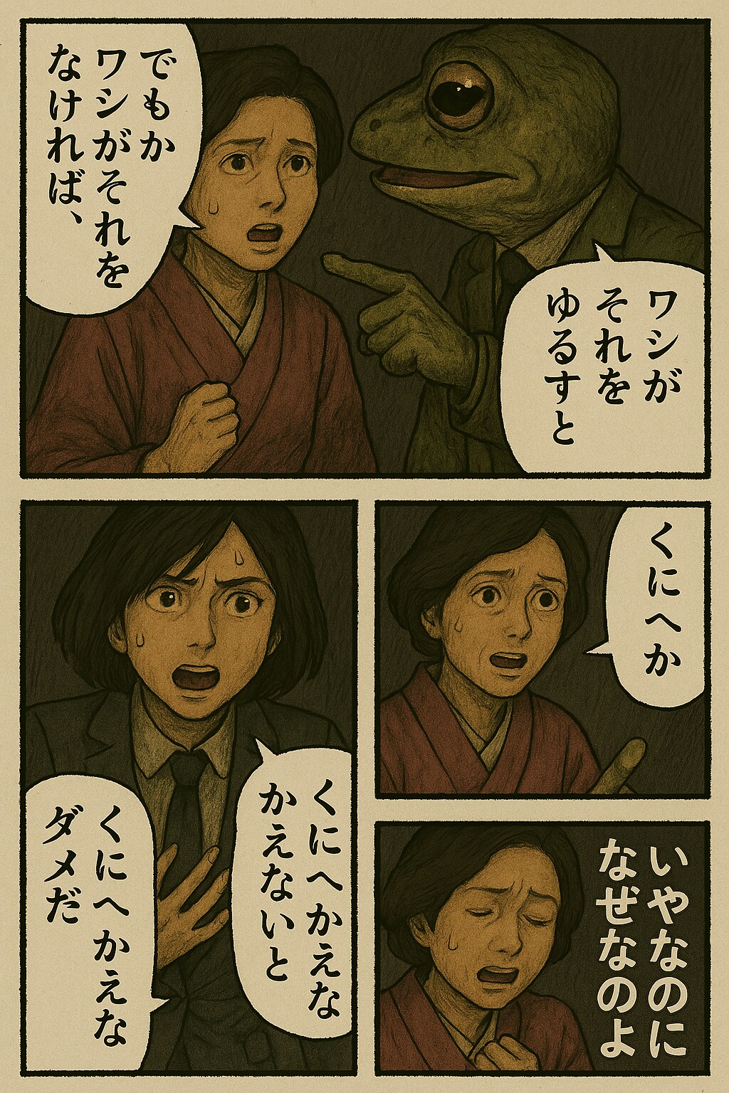 火曜サスペンスでくにへかえそうとしたら