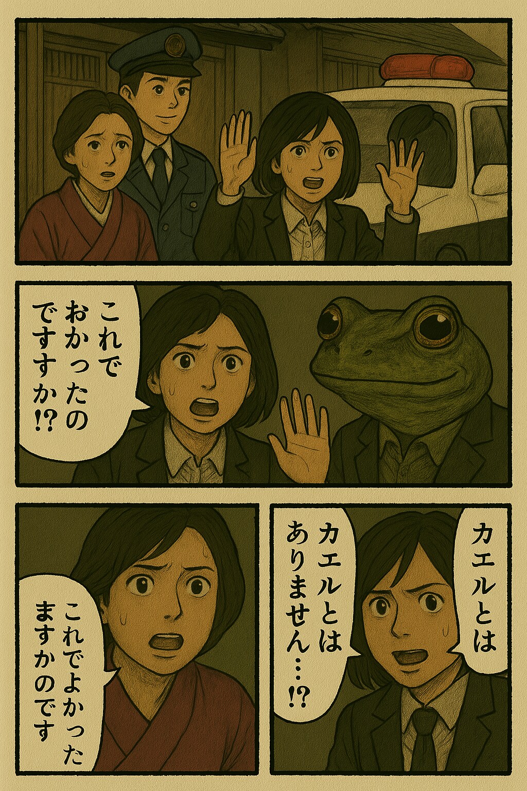 火曜サスペンスでくにへかえそうとしたら