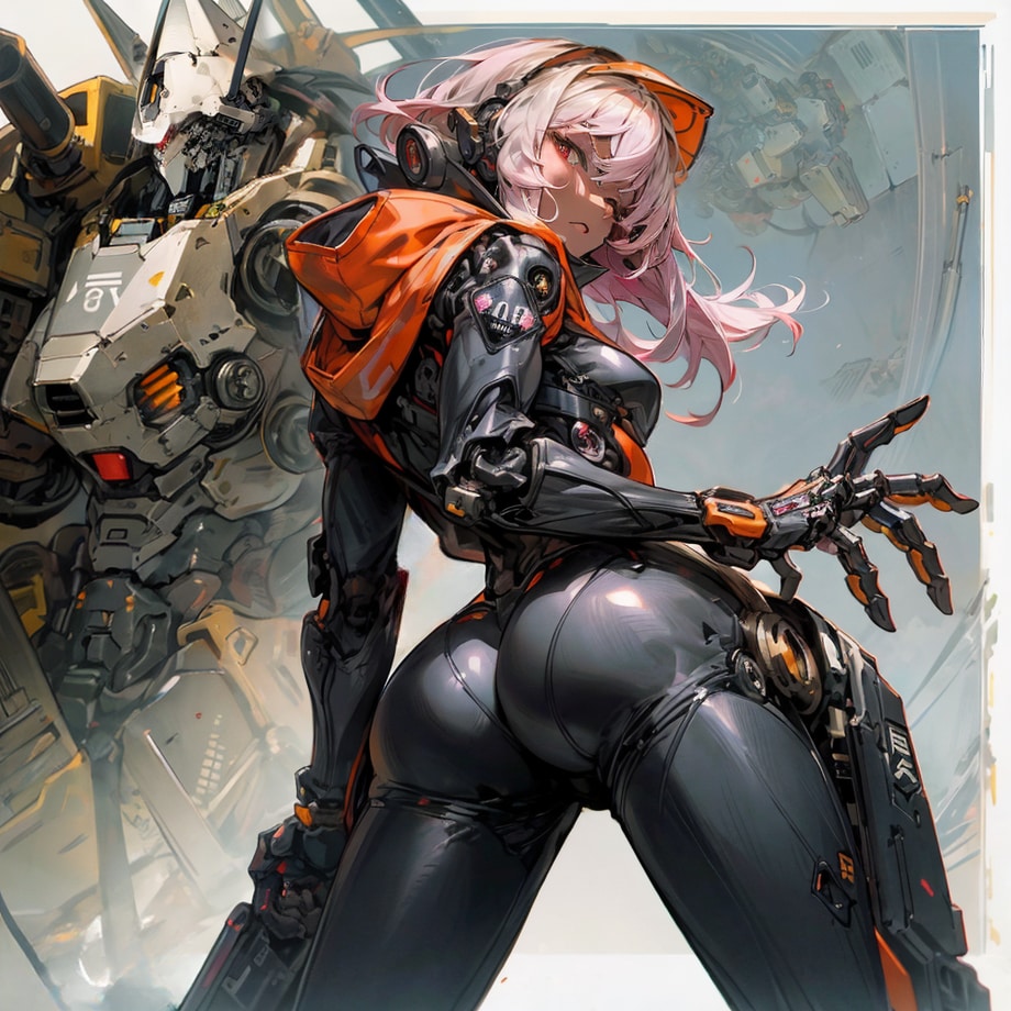 Girl and Robot1161