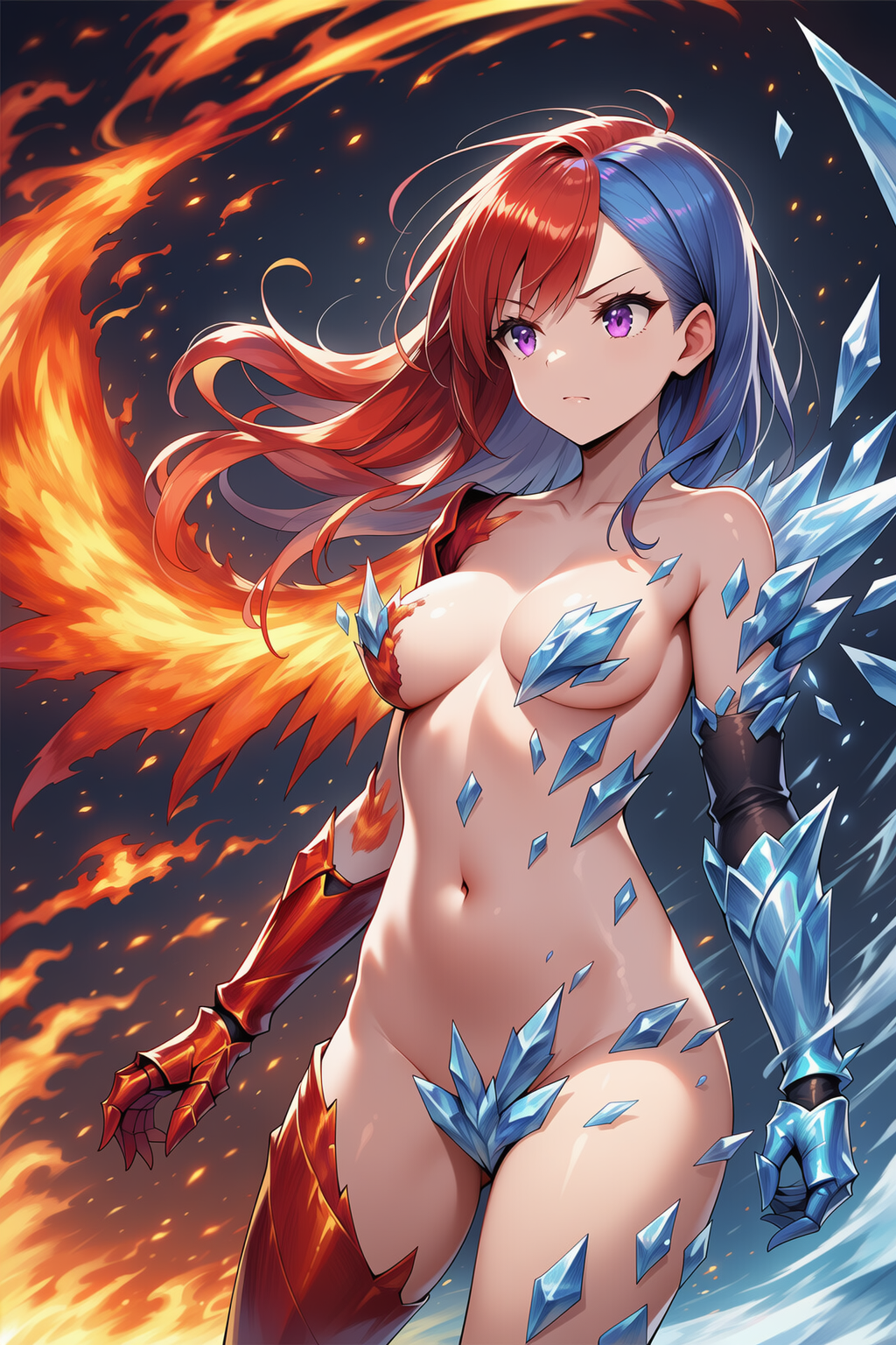ブリザレア変身！
