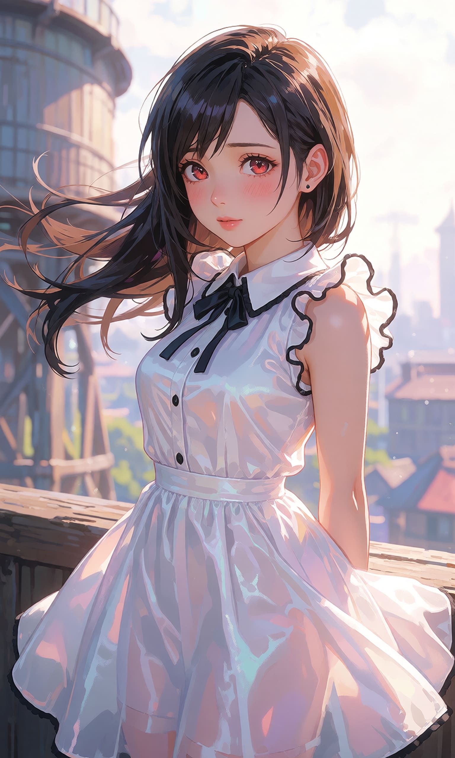 少女時代のティファ