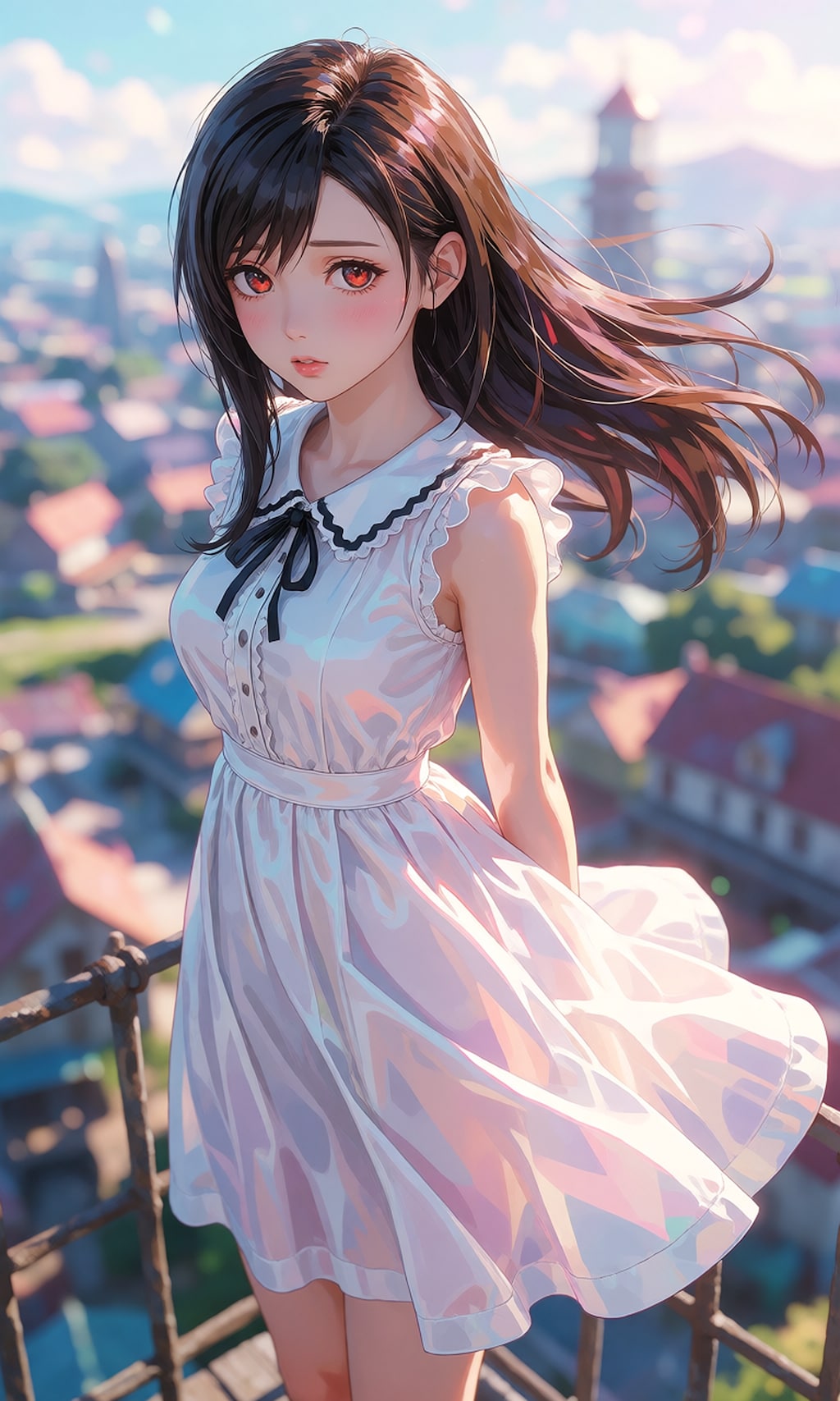 少女時代のティファ