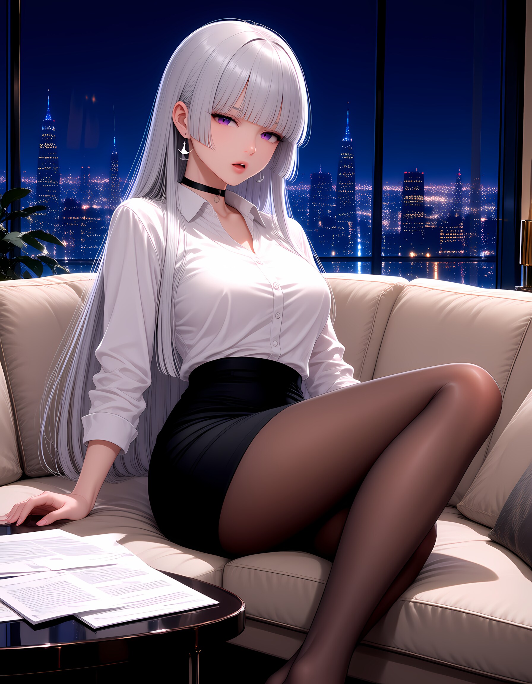 あくび