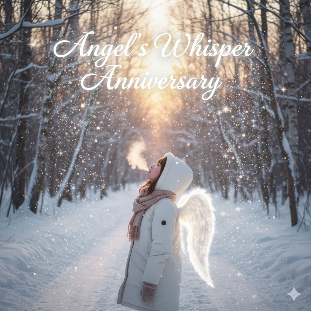 天使のささやき記念日　by #Gemini　ーフォトリアリスティックスタイルー | の人気AIイラスト・グラビア