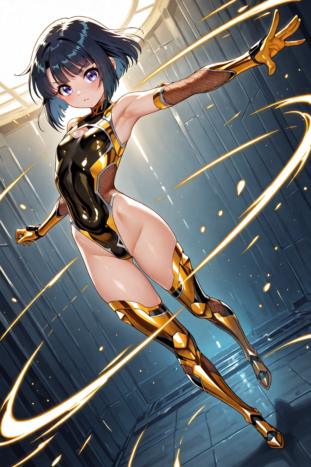 対魔忍ゴールドスーツ