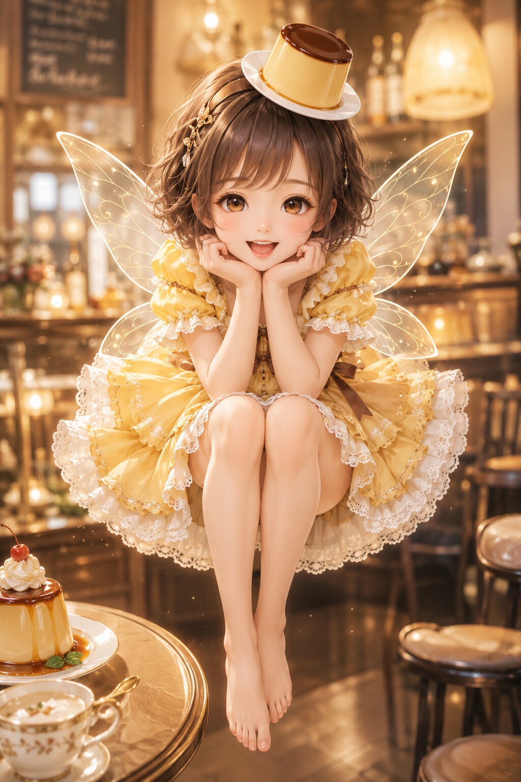迷ってるならプリンにしなよ〜（プリンの妖精）
