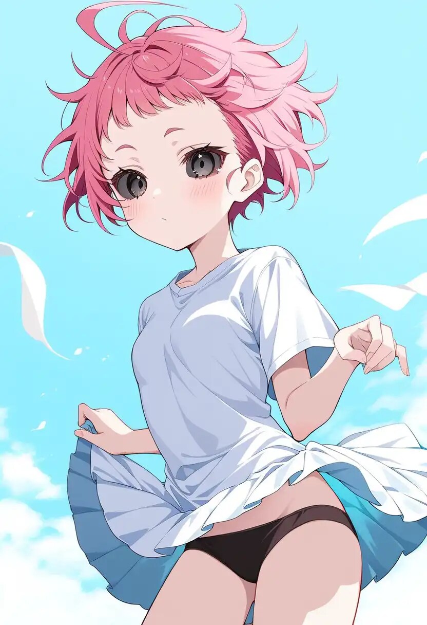 ああ、とつぜん風があ