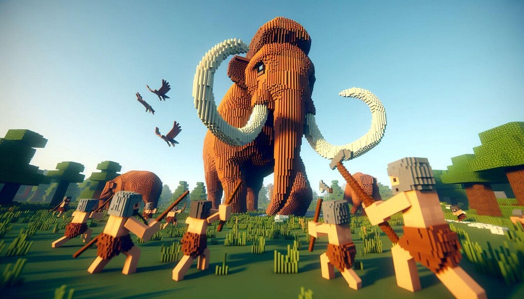 はじめ人間――マイ〇ラ風