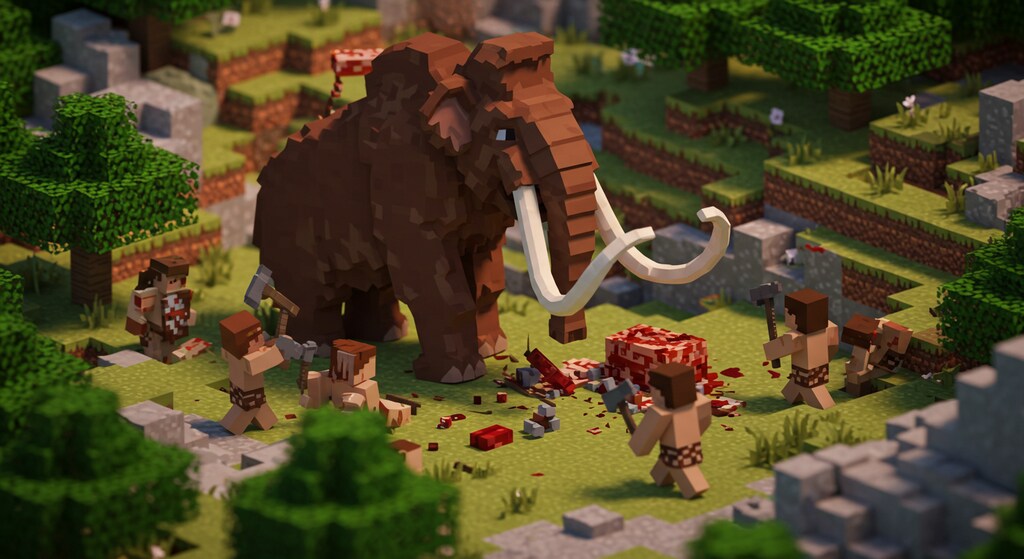 はじめ人間――マイ〇ラ風