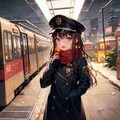 幻想駅の駅員さん 2枚目