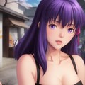 普段着のセクシーさ！間桐桜の魅惑的なリボンが紡ぐFateの物語 7枚目