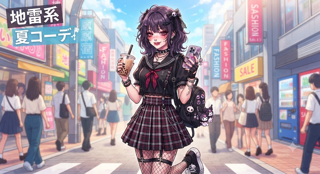 パンク地雷…