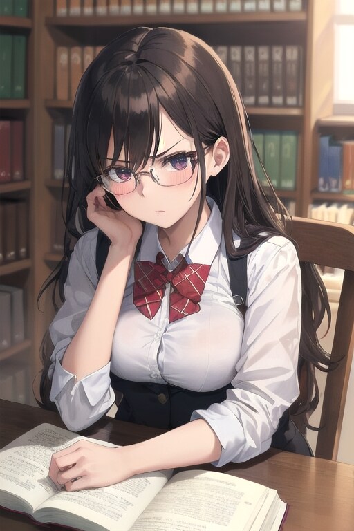 姉に勉強を教えてと頼まれる…教えたら、この顔である（笑）