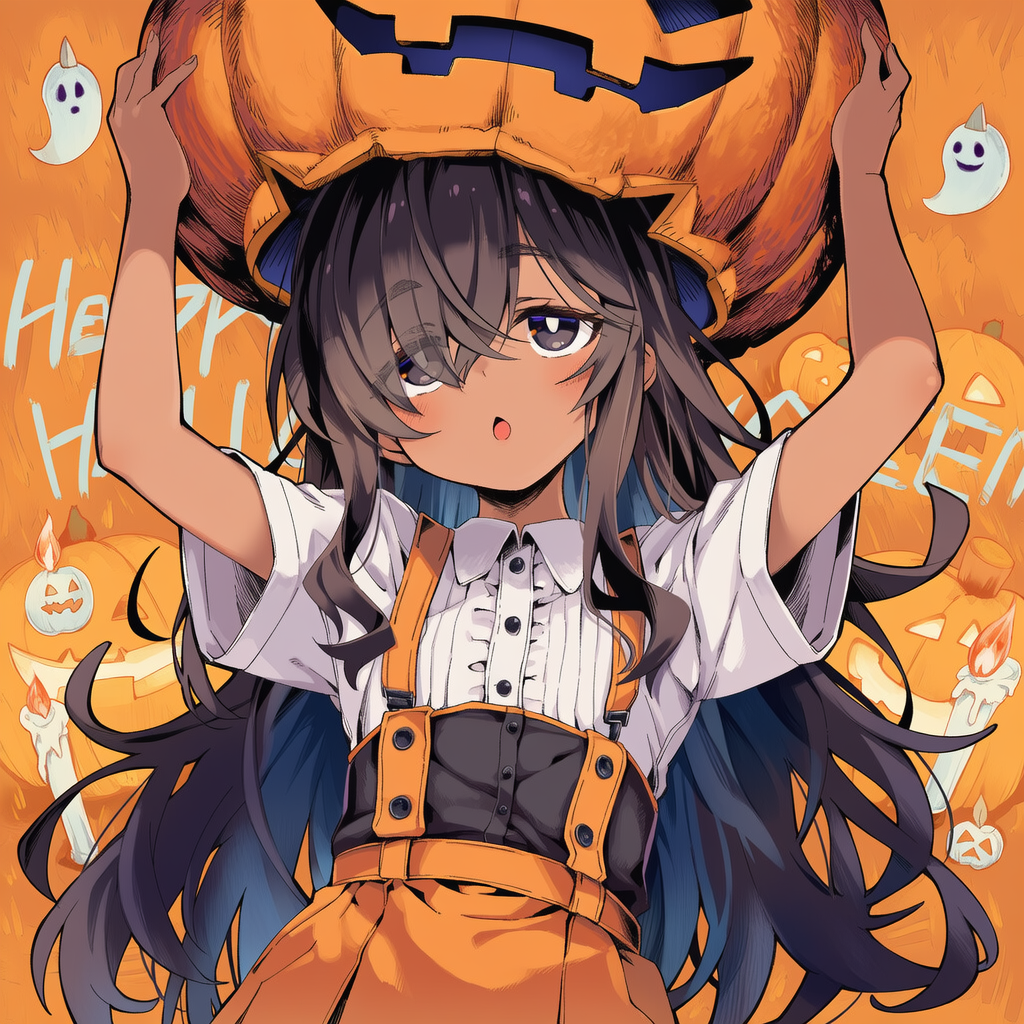 おっきなカボチャです