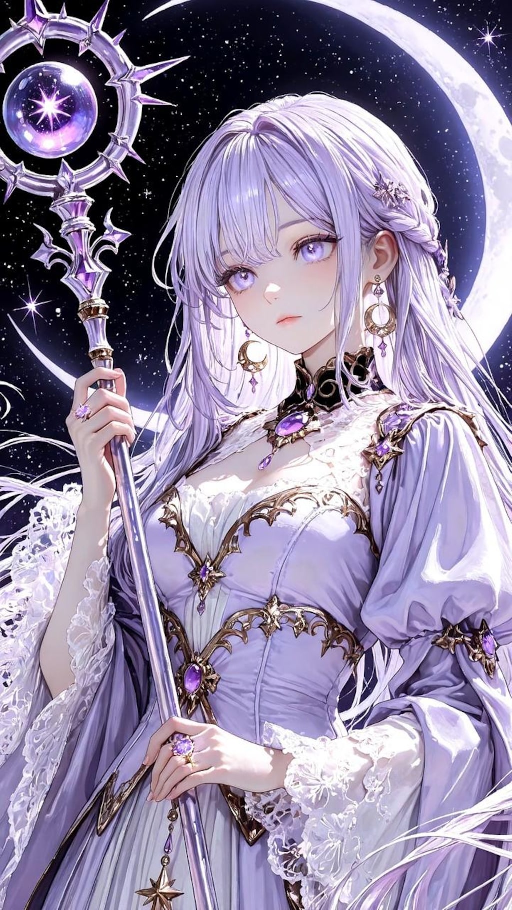 紫星の月詠み魔導士｜Violet Star Oracle