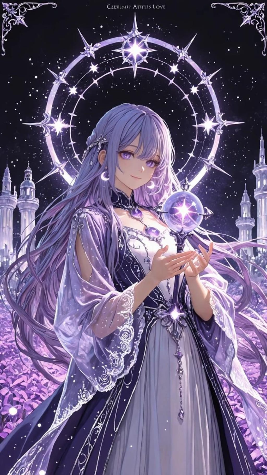紫星の月詠み魔導士｜Violet Star Oracle