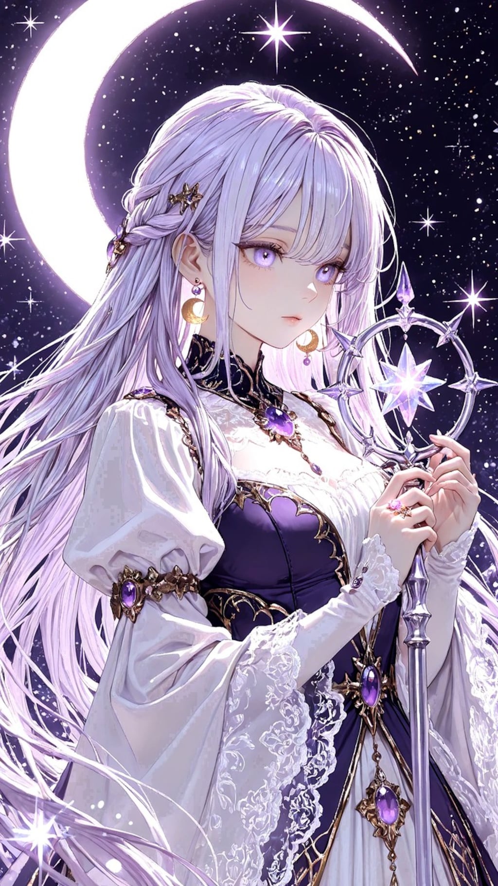 紫星の月詠み魔導士｜Violet Star Oracle
