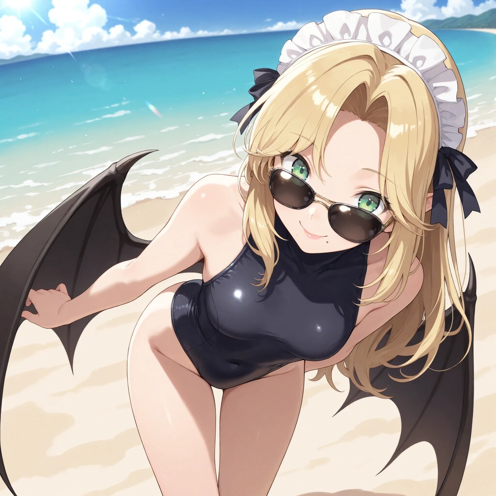 浜辺に吸血鬼？ 太陽の下で？！